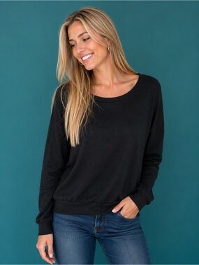 NWT Make + Model Brushed Hacci Sweatshirt